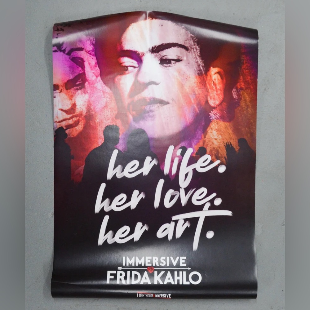 Immersive Frida Kahlo Exhibit Poster - 24" x 36"